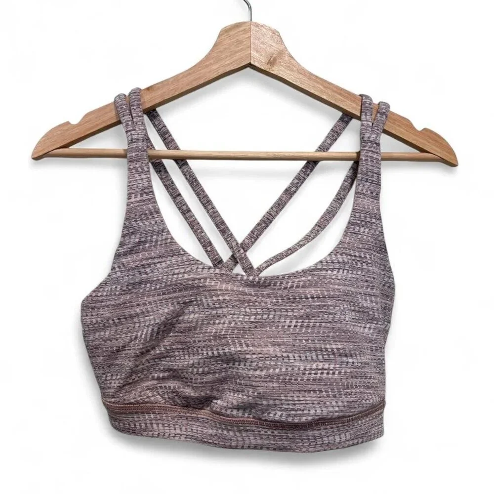 Lululemon Energy Bra Wee Are From Space Mulberry Size 10
